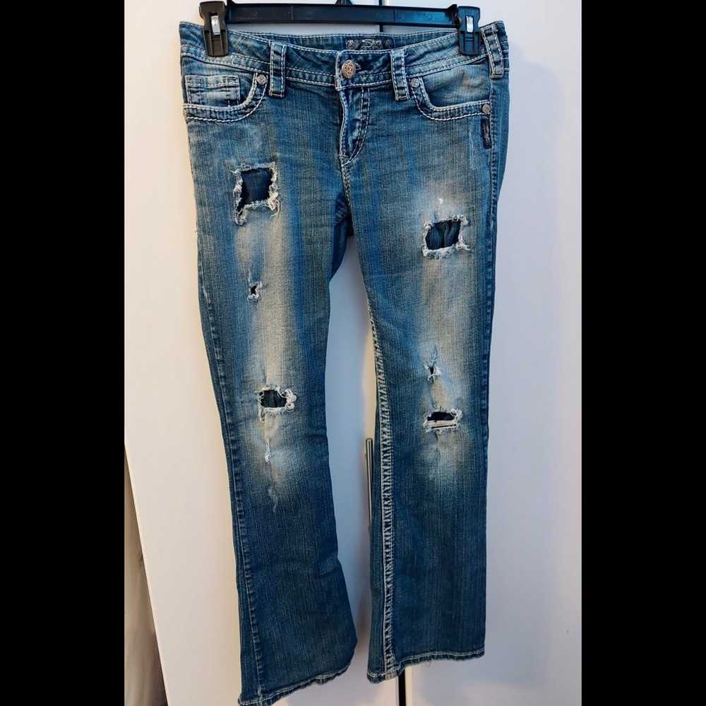 Silver Jeans Co. Pioneer Style Low Rise Vintage J… - image 1