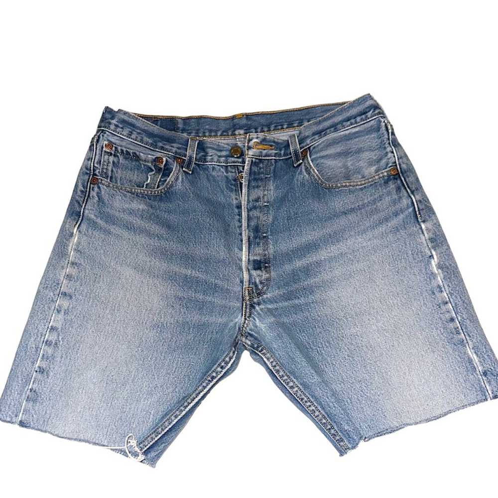 Levi’s 501’s Light Wash Shorts - image 1