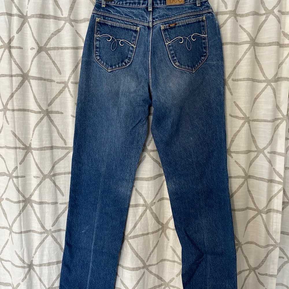 vintage high rise lee mom jeans 11 - image 2