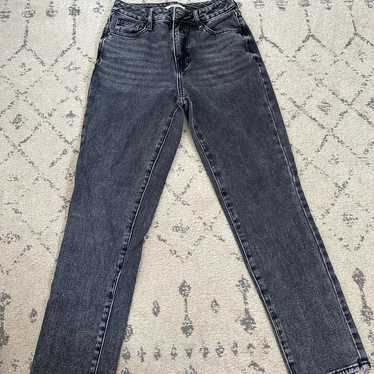 Pacsun Vintage Wash Black High Waisted Straight L… - image 1