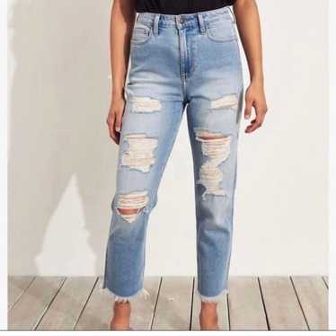 Hollister Ultra High-Rise Mom Jean Vintage Stretc… - image 1