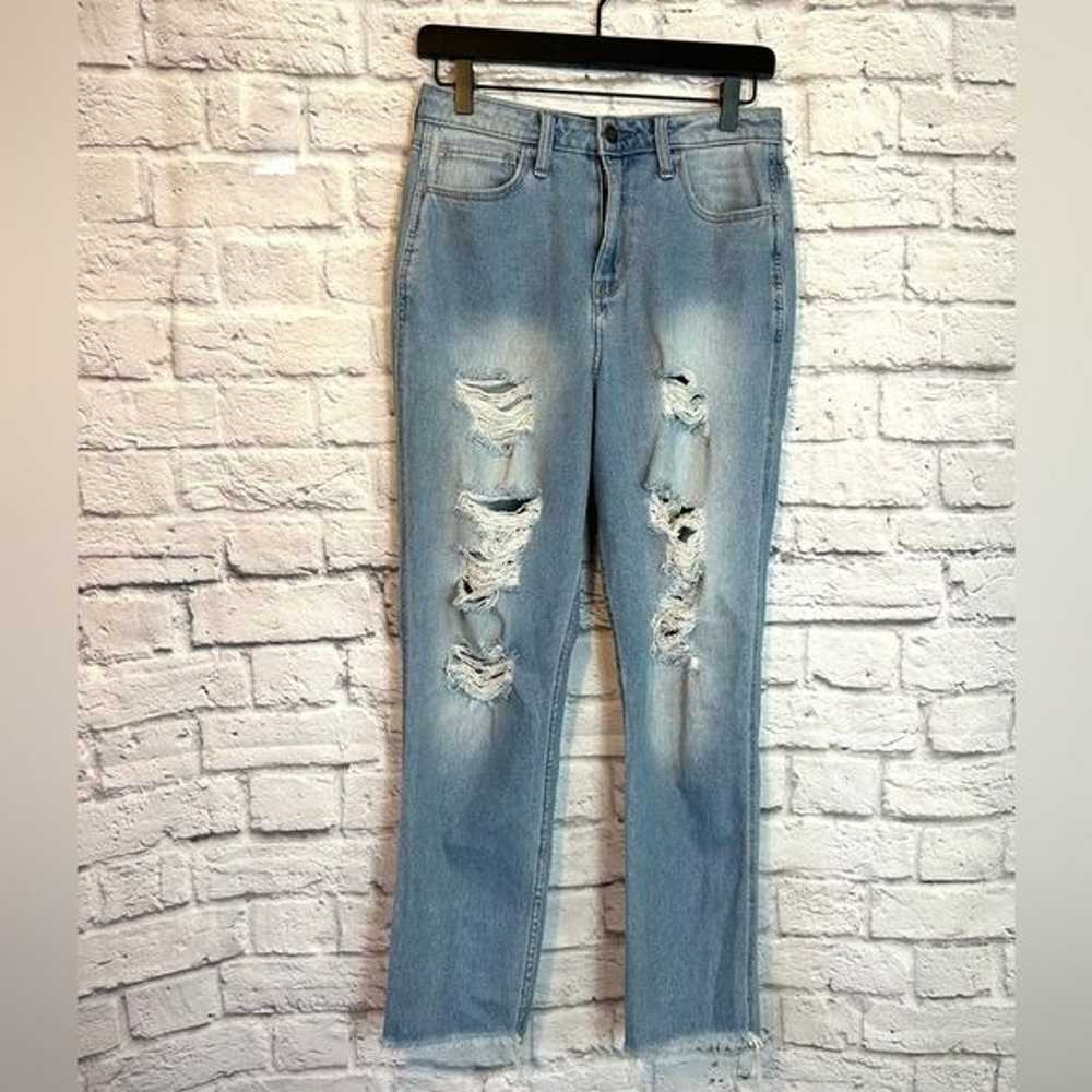 Hollister Ultra High-Rise Mom Jean Vintage Stretc… - image 2