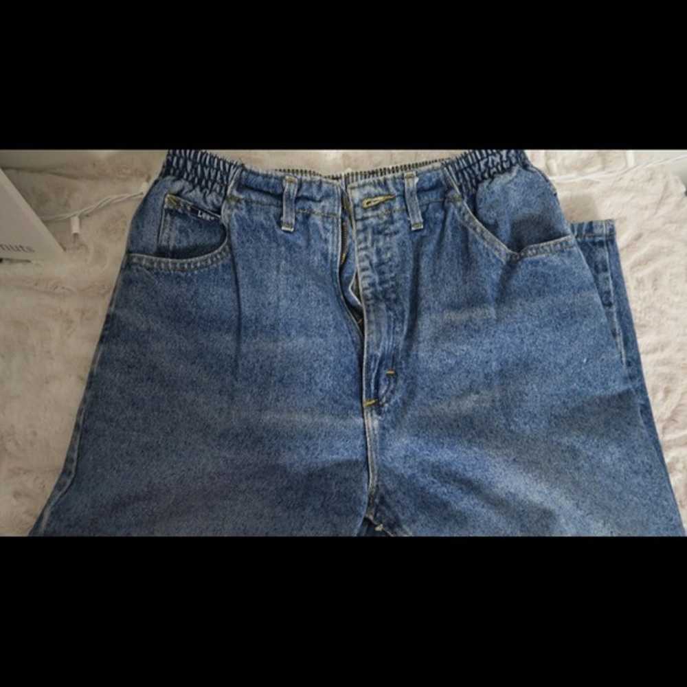 vintage lee jeans size 10 petite - image 5