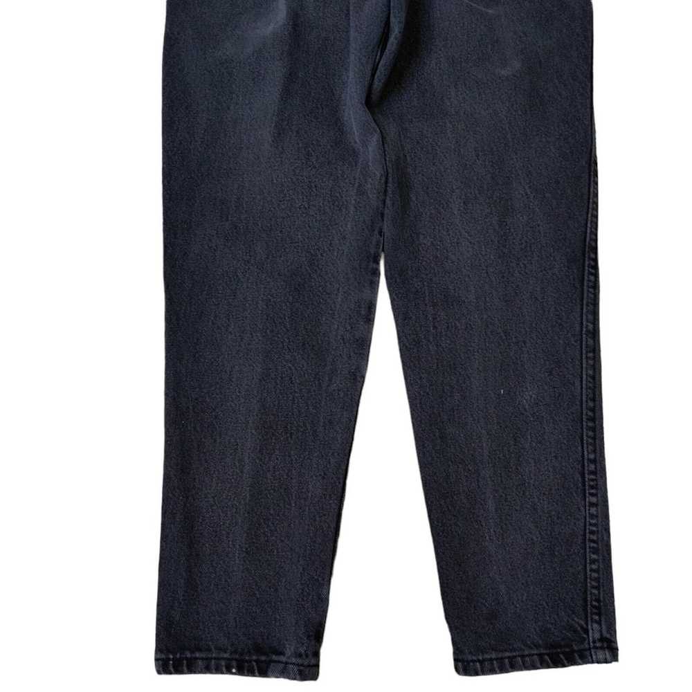 VINTAGE Chic Jeans Womens 12 Washed Black Denim H… - image 9