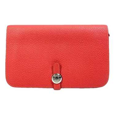 Hermès Leather clutch bag - image 1