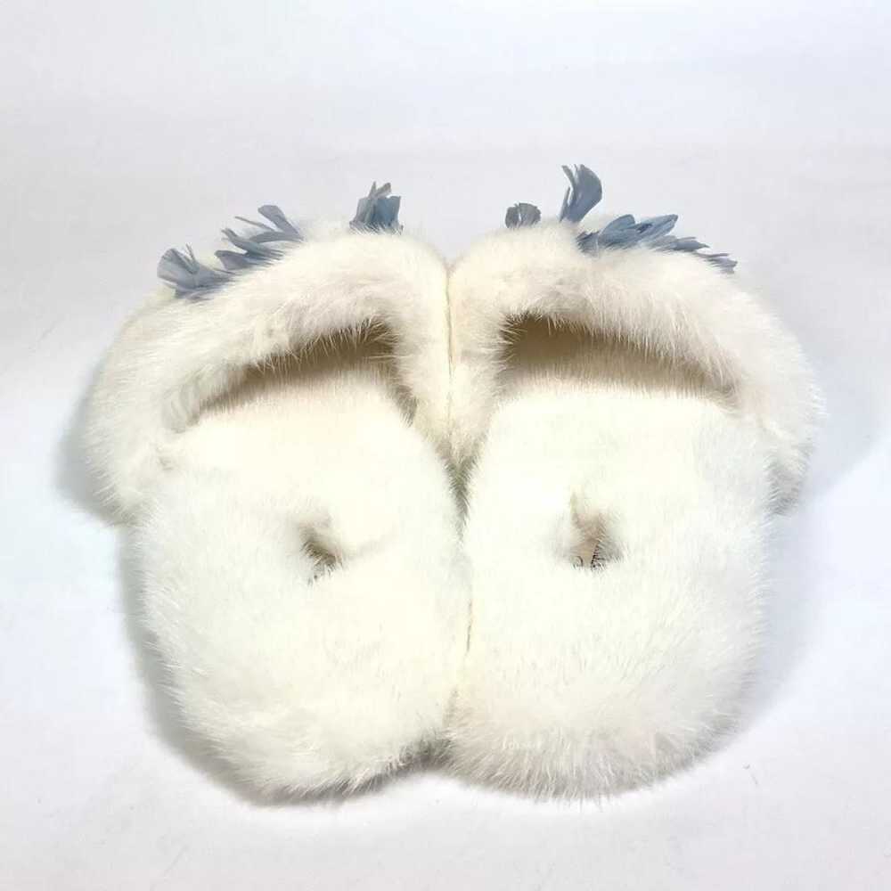 Valentino Garavani Faux fur flats - image 2