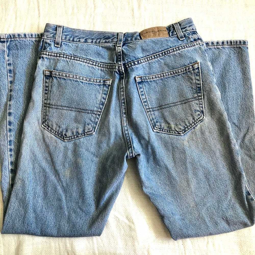 Vintage high rise jeans - image 3