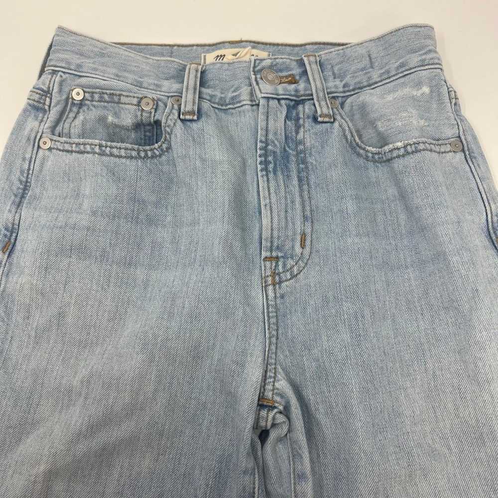 Madewell The Perfect Vintage Jeans Light Blue Siz… - image 3