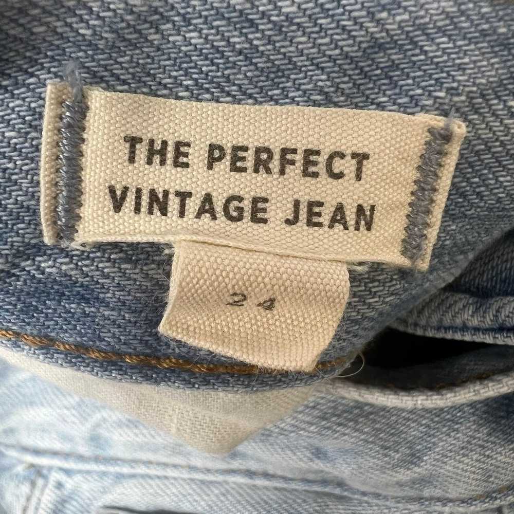 Madewell The Perfect Vintage Jeans Light Blue Siz… - image 5