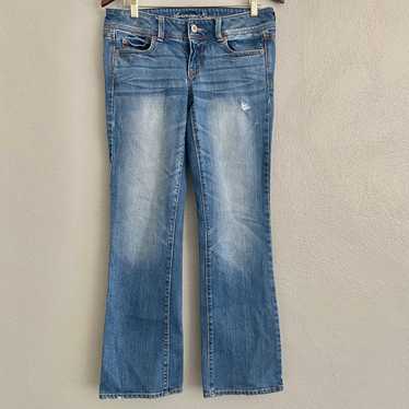 American Eagle Low Rise Women’s Jeans Size 8 Y2K … - image 1