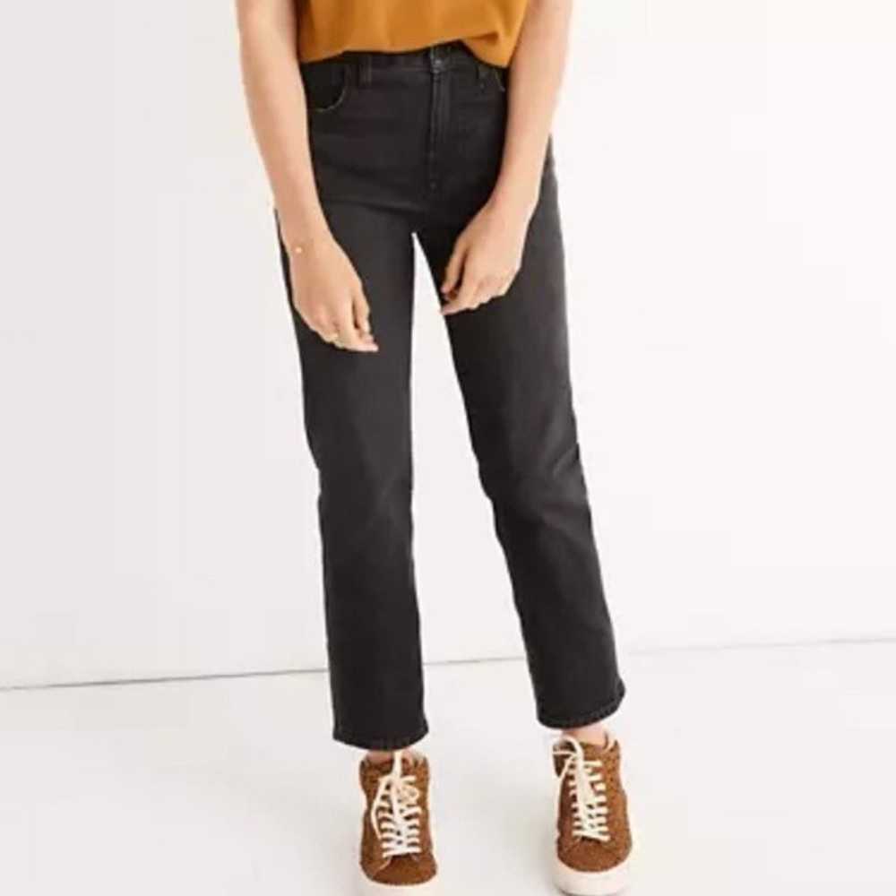 Madewell the perfect vintage crop Jean in faded b… - image 2