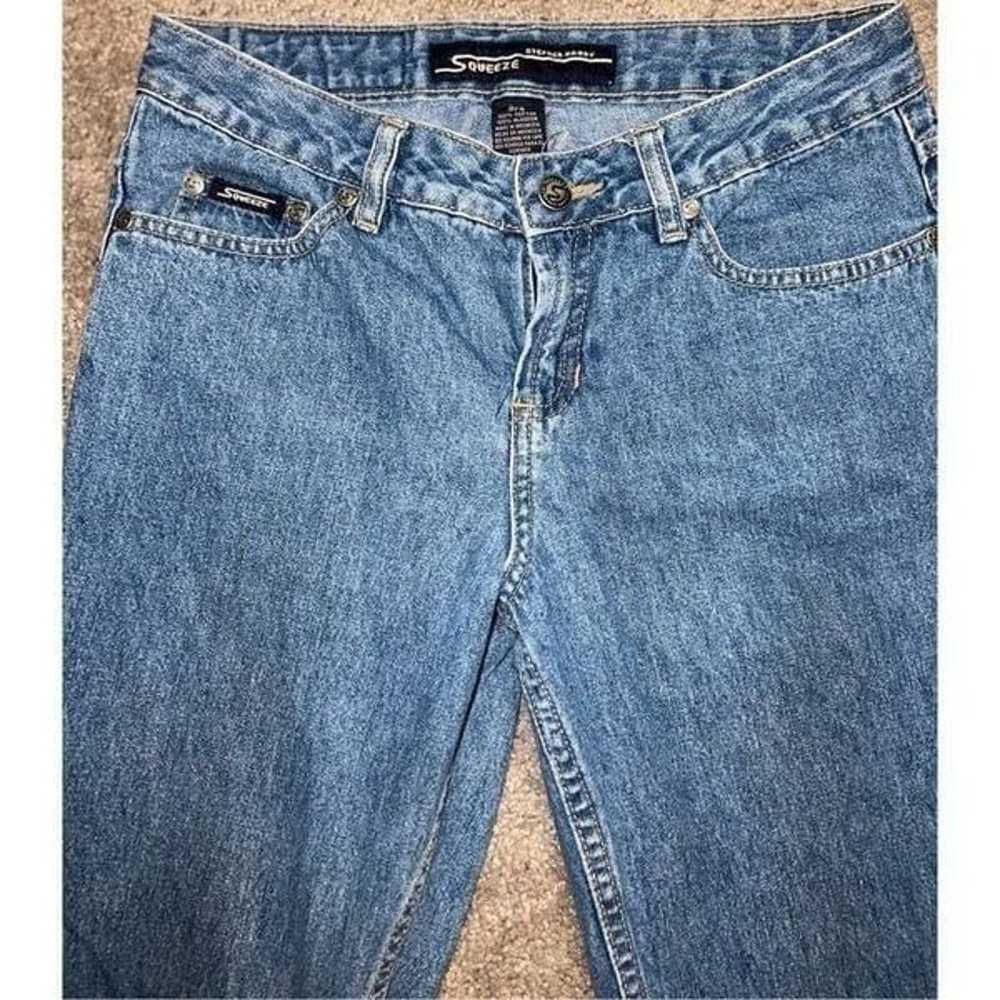 Vintage 90s/Y2k Flare Squeeze Jeans Women’s Junio… - image 1