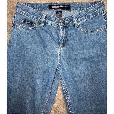 Vintage 90s/Y2k Flare Squeeze Jeans Women’s Junio… - image 1