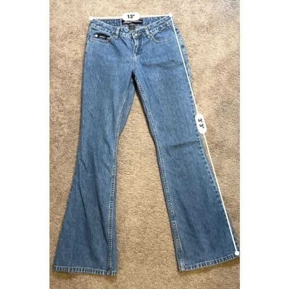 Vintage 90s/Y2k Flare Squeeze Jeans Women’s Junio… - image 5