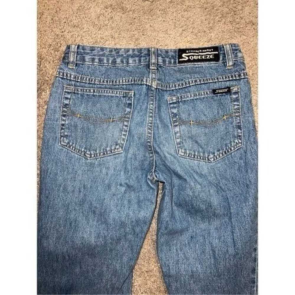 Vintage 90s/Y2k Flare Squeeze Jeans Women’s Junio… - image 7