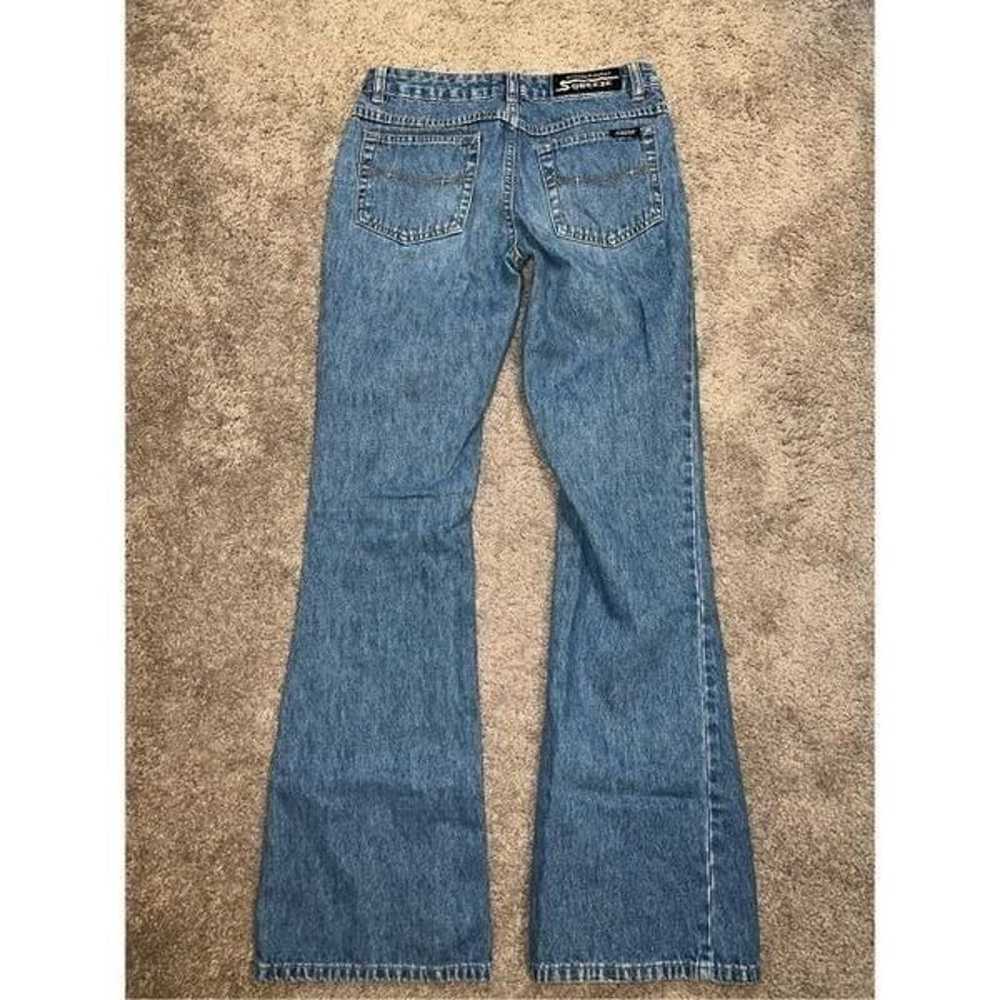 Vintage 90s/Y2k Flare Squeeze Jeans Women’s Junio… - image 8