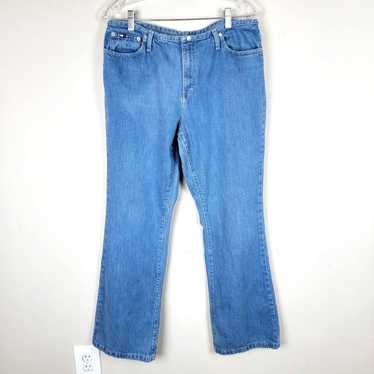 Vintage Tommy Hilfiger Blue Mid Rise Straight Leg… - image 1