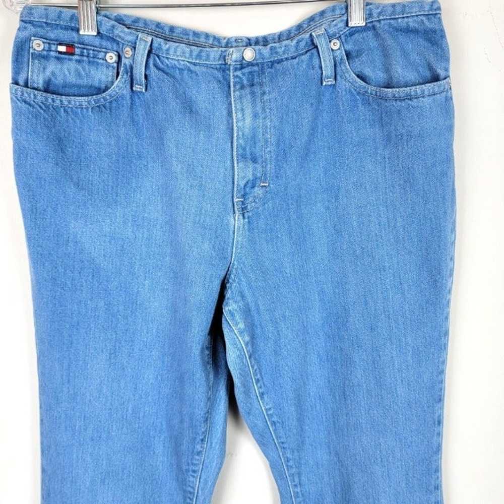 Vintage Tommy Hilfiger Blue Mid Rise Straight Leg… - image 3