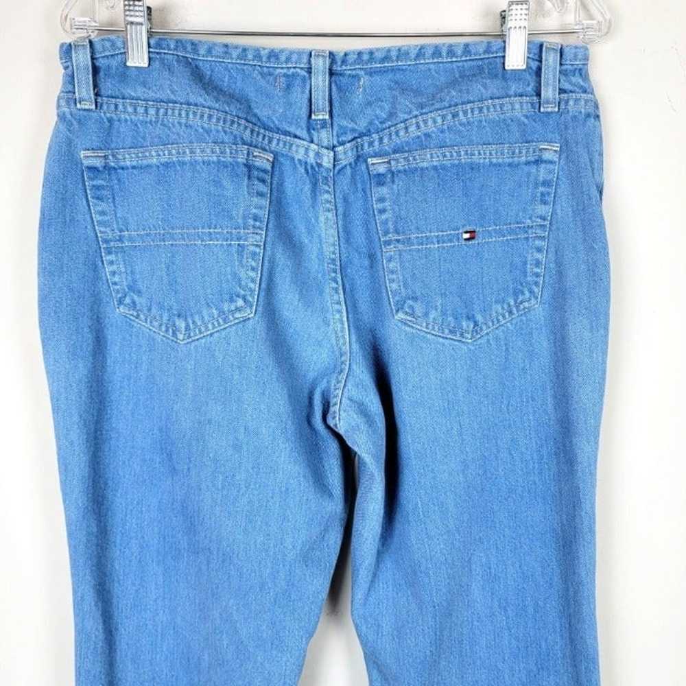 Vintage Tommy Hilfiger Blue Mid Rise Straight Leg… - image 7