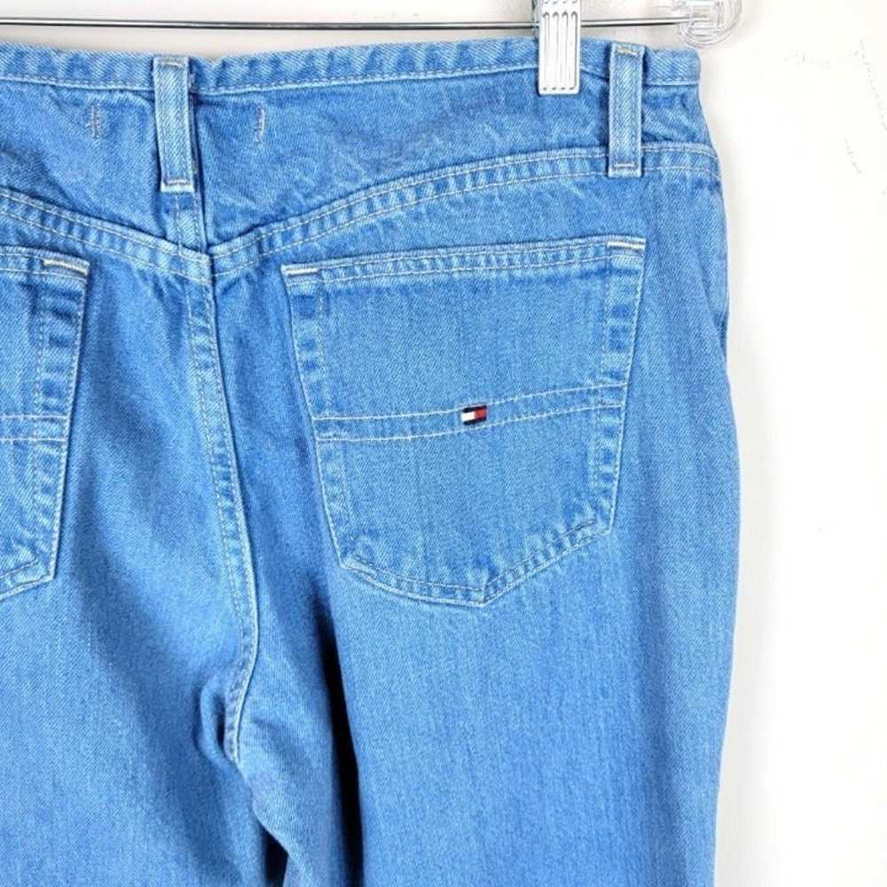 Vintage Tommy Hilfiger Blue Mid Rise Straight Leg… - image 8