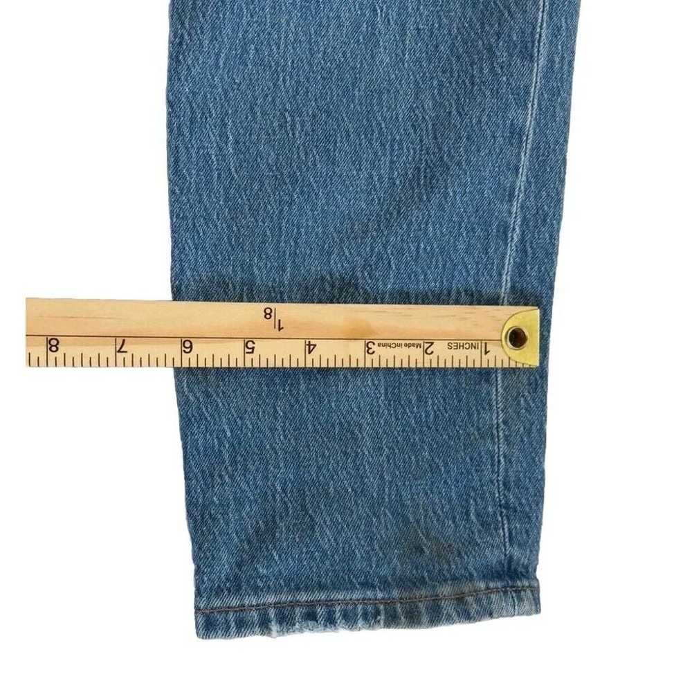 Madewell Women's Denim Jeans 31x32 Vintage Tapere… - image 12