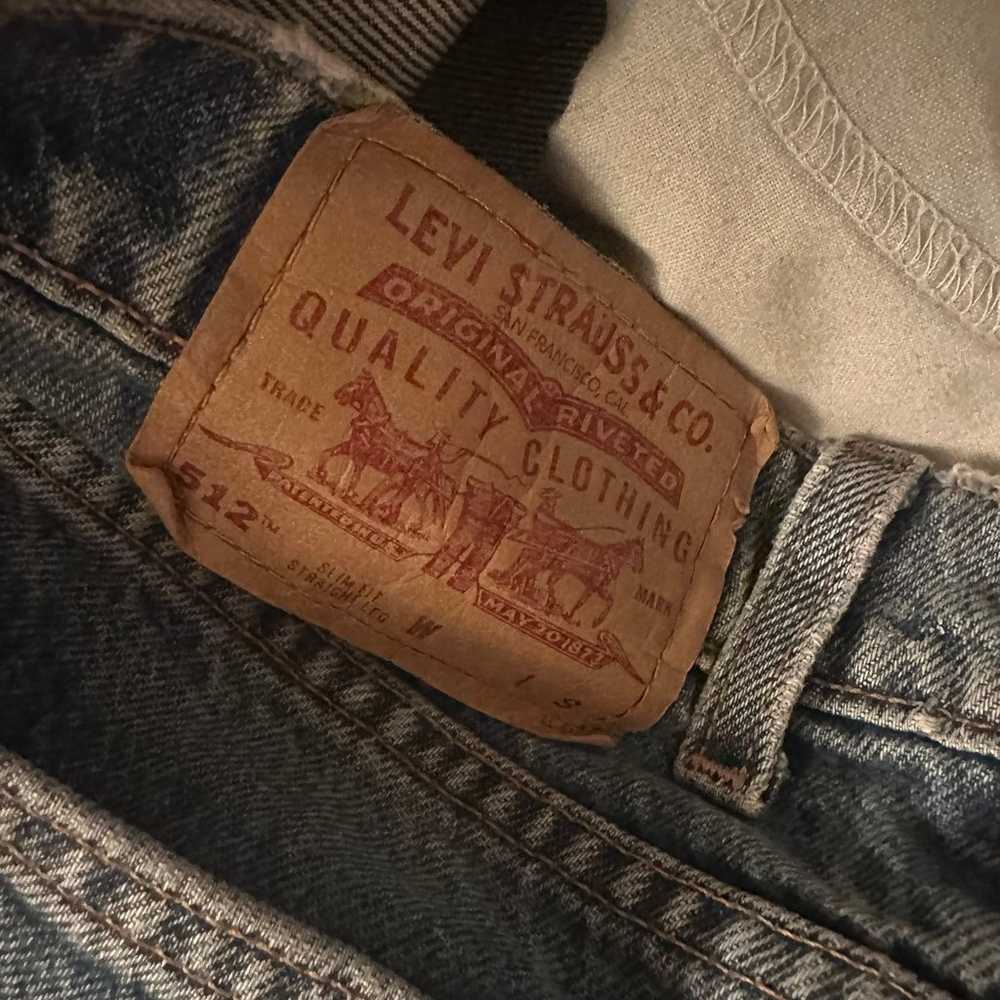 vintage 512 straight leg levi’s - image 4