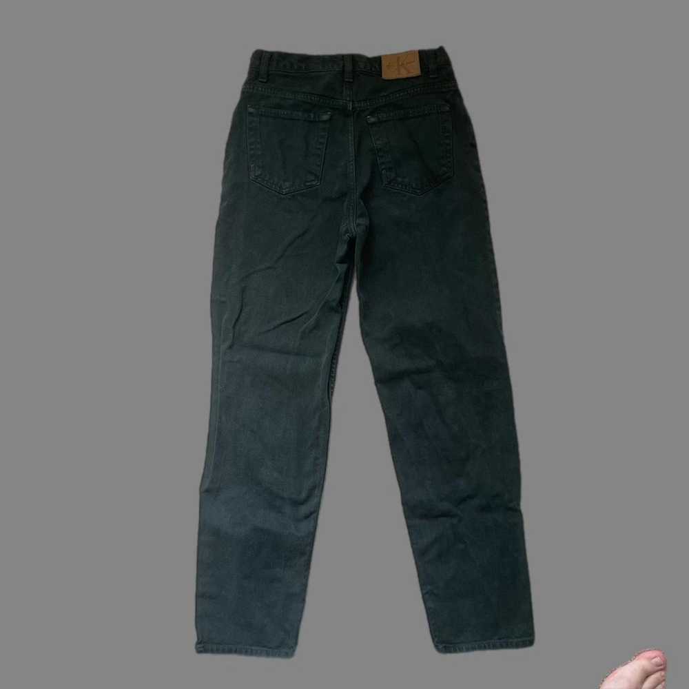 Vintage Calvin Klein forest green jeans - image 2