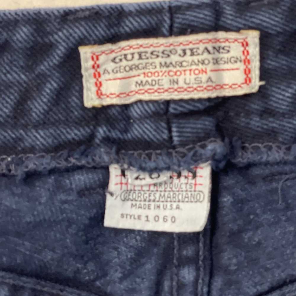 Vintage Guess by George Marciano Dark Blue High R… - image 3