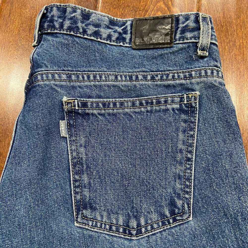 Levi's Silvertab Vintage Loose Fit Flare Denim Bl… - image 2