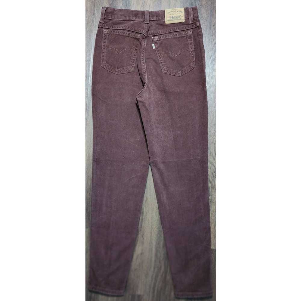 Vintage Red Levi's 900 Series Silver Tag Size 9 W… - image 9