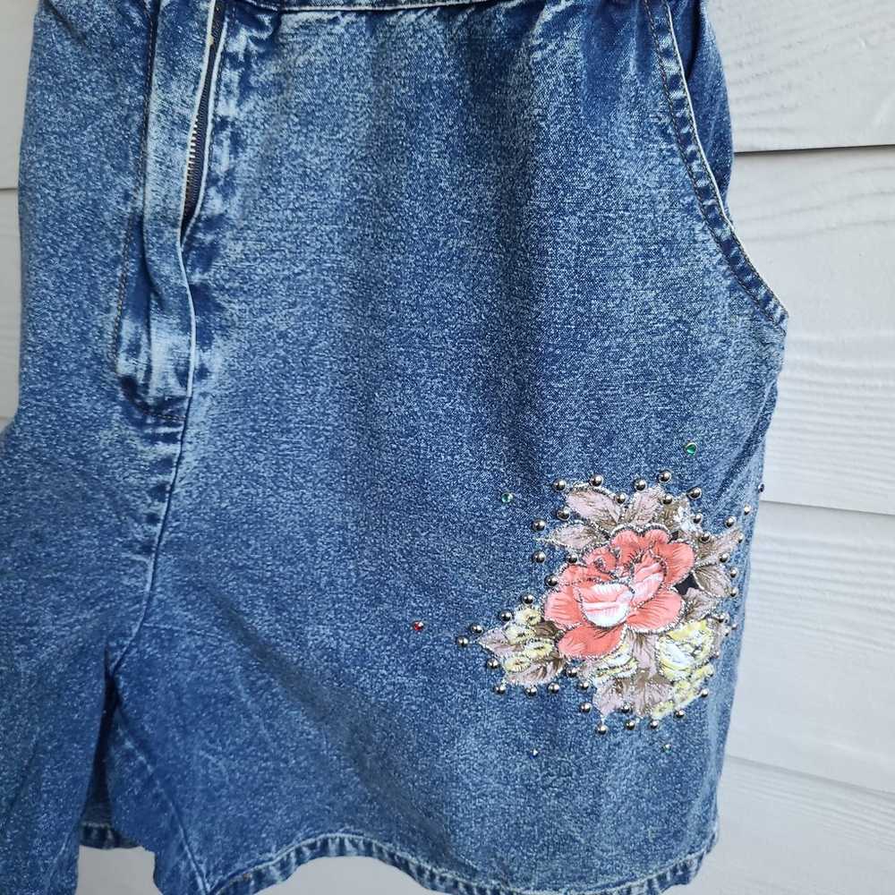 80s Vintage Denim Overall - image 5