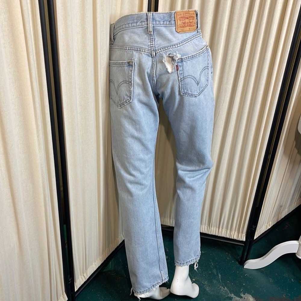 VINTAGE DISTRESSED LEVI’S 505 UNISEX- W29xL32 - image 1