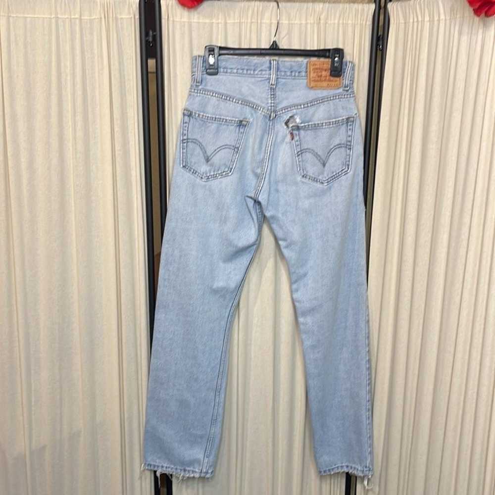 VINTAGE DISTRESSED LEVI’S 505 UNISEX- W29xL32 - image 6