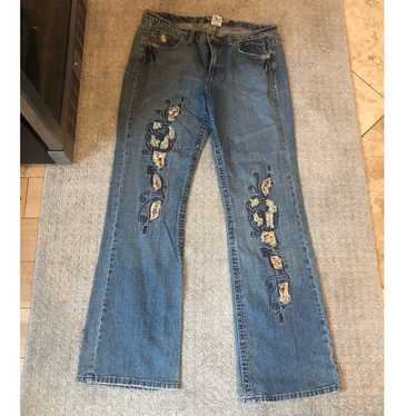 Z Cavaricci Vintage Embroidered Jeans