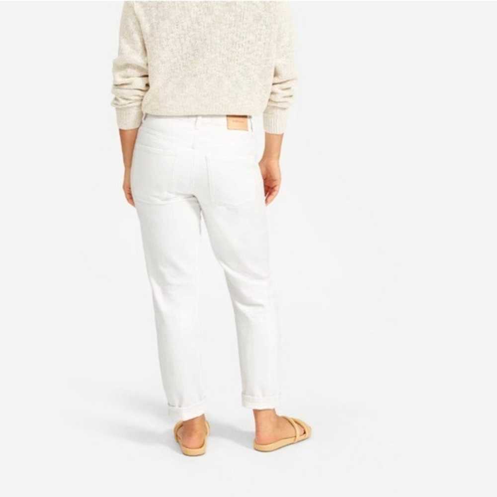 Everlane Summer Jean Denim Jeans White SZ 30 - image 4