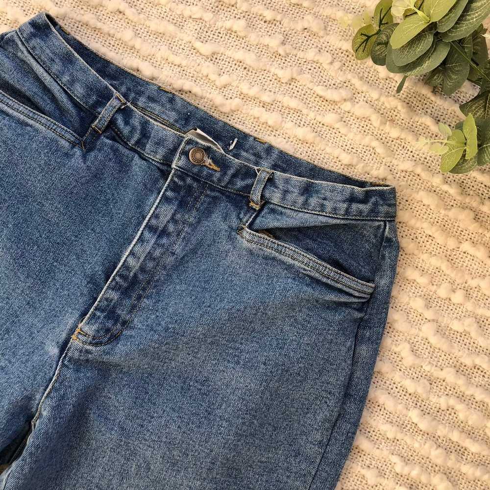 Vintage High waisted cropped jeans - image 5