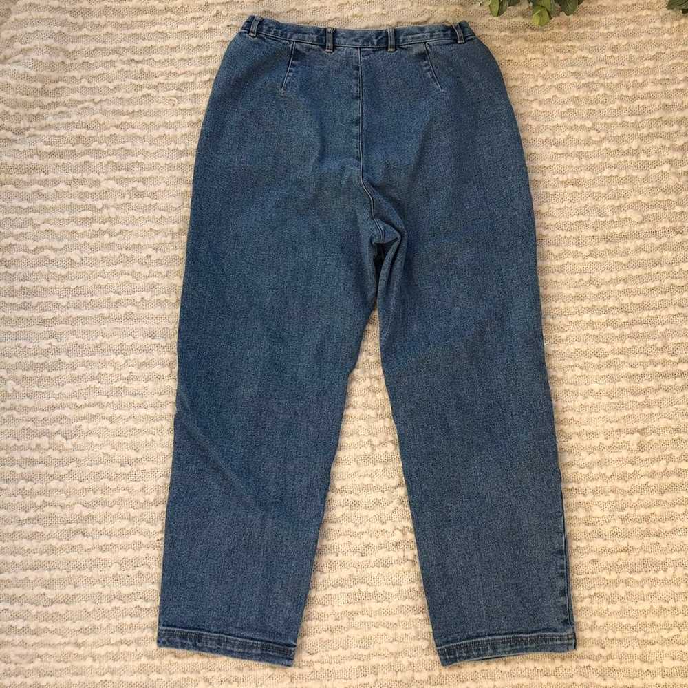 Vintage High waisted cropped jeans - image 8