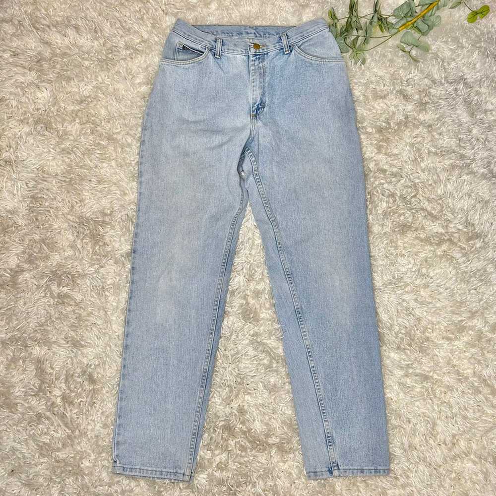 Vintage Wranglers Light Wash Hi Rise Mom Jeans - image 1