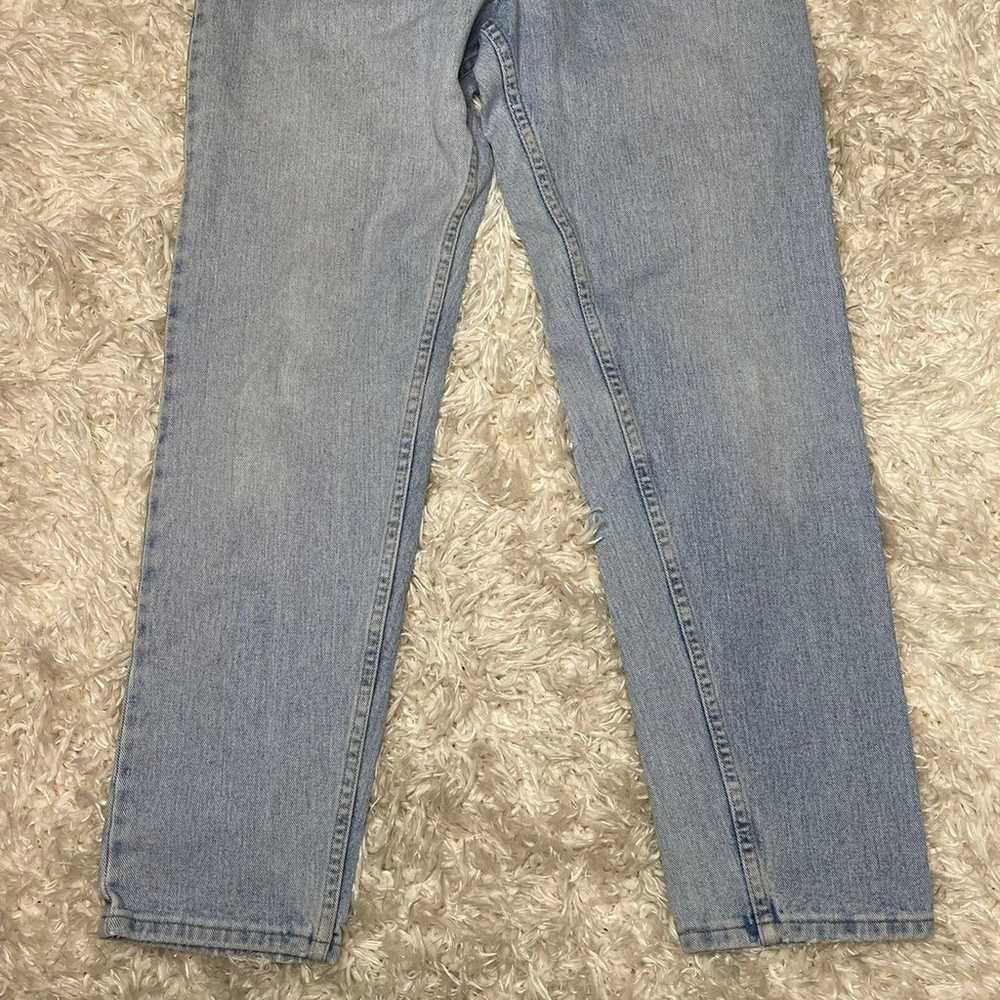 Vintage Wranglers Light Wash Hi Rise Mom Jeans - image 2