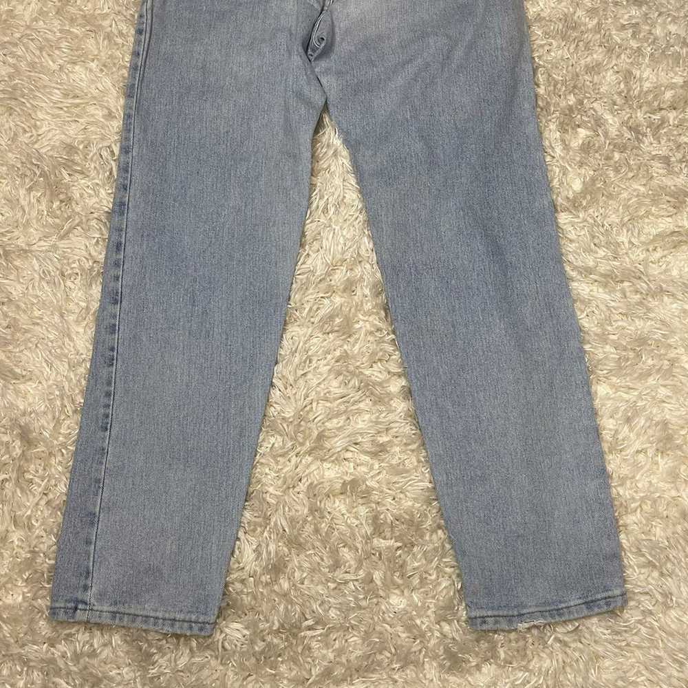 Vintage Wranglers Light Wash Hi Rise Mom Jeans - image 7