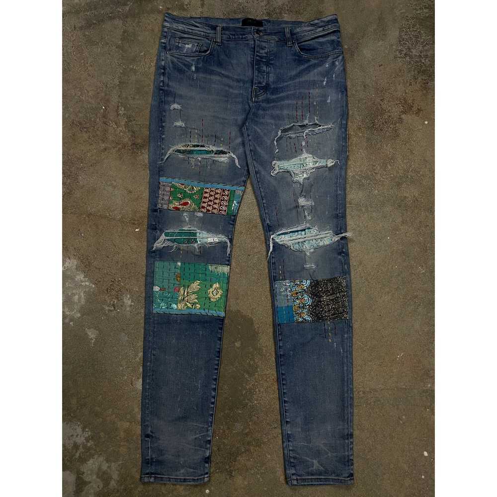 Amiri Amiri Jeans Multi Patch 38 Used - image 1