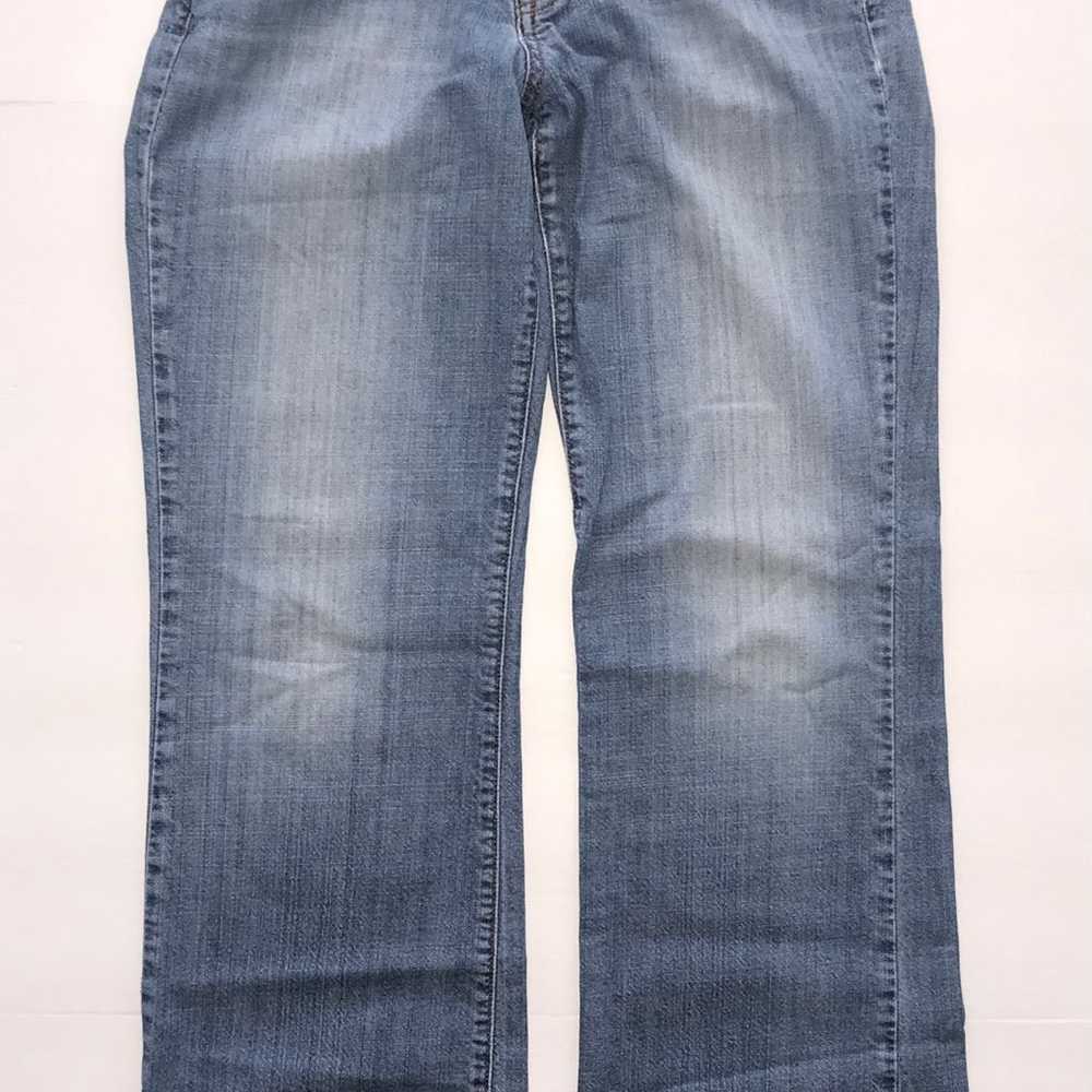 LUCKY BRAND Jeans Women 8 Blue Denim Y2K Dungaree… - image 3