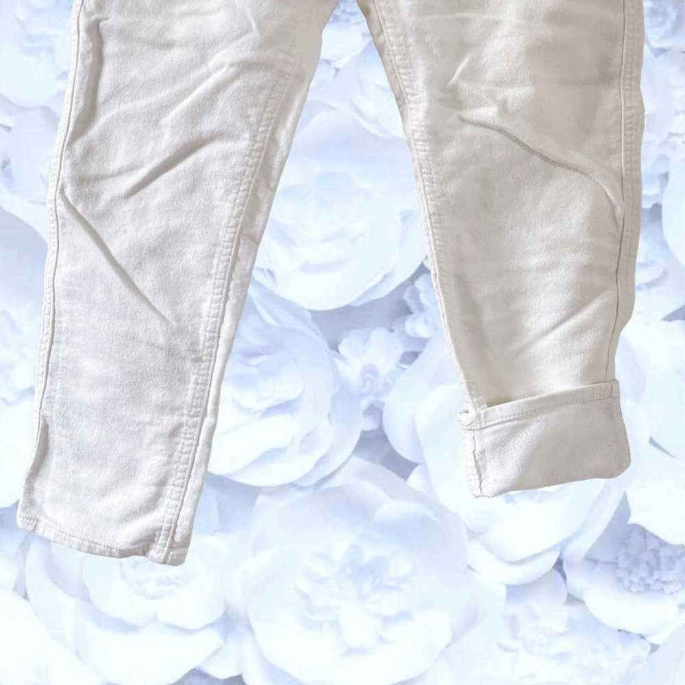 "Beams Heart" Denim Pants/Jeans [F] White - Elast… - image 5