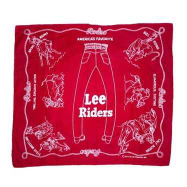 小物 Lee 50s cowboy bandanna 推定1950年代前半 Lee バンダナ Casey Tibbs | ロングホーン