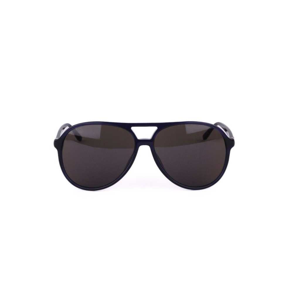 Gucci Gucci GG1026/S UV Dark Blue Aviator Pilot S… - image 2