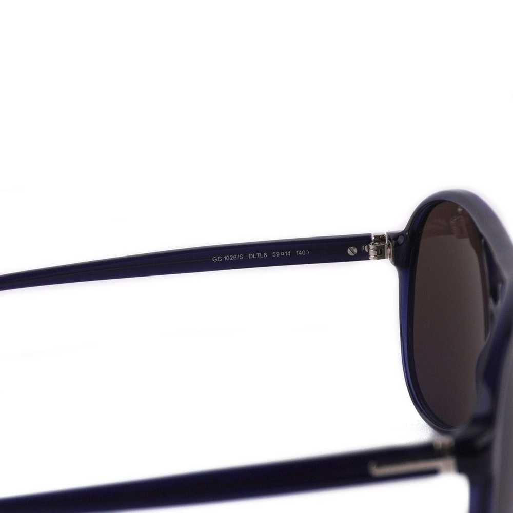 Gucci Gucci GG1026/S UV Dark Blue Aviator Pilot S… - image 5