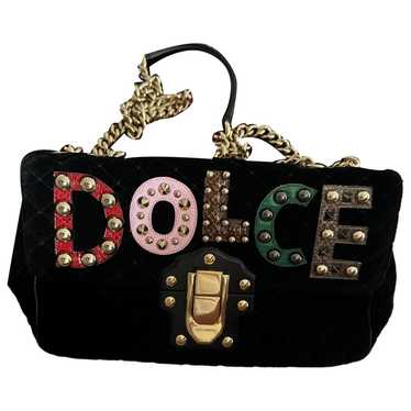 Dolce & Gabbana Lucia velvet crossbody bag - image 1