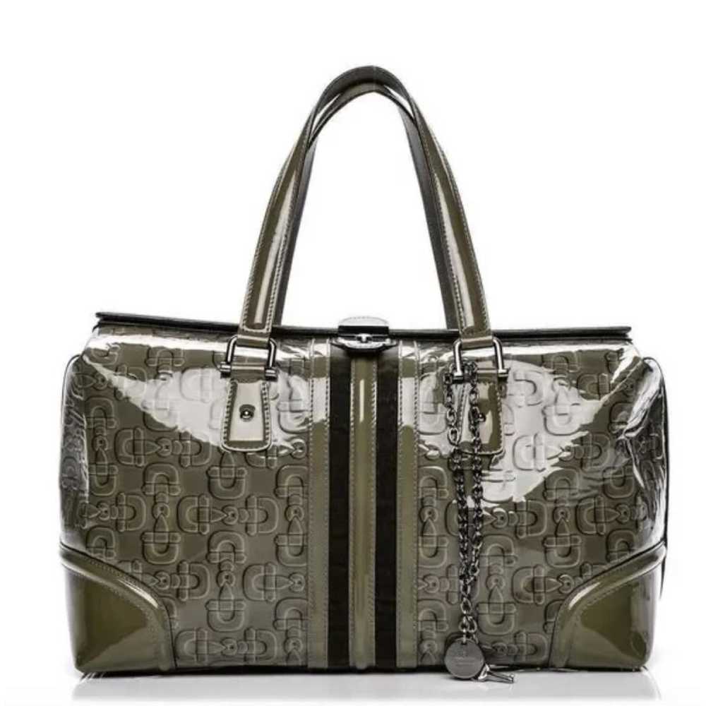 Gucci Boston patent leather handbag - image 2