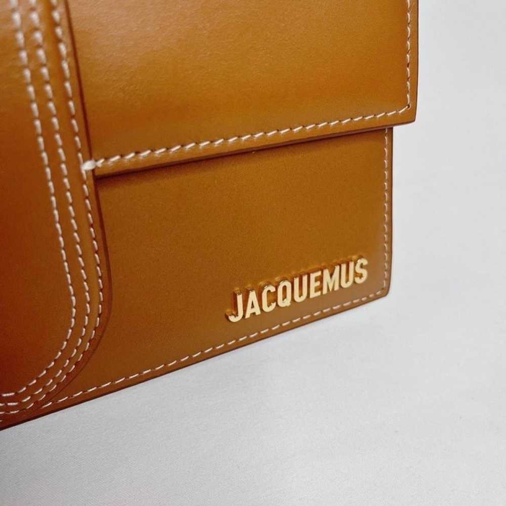 Jacquemus Le Grand Bambino leather handbag - image 5