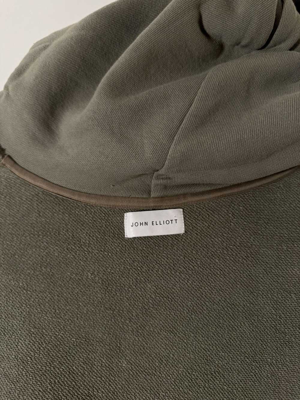 John Elliott Villain Hoodie Sage XXL (Rare Size) - image 10